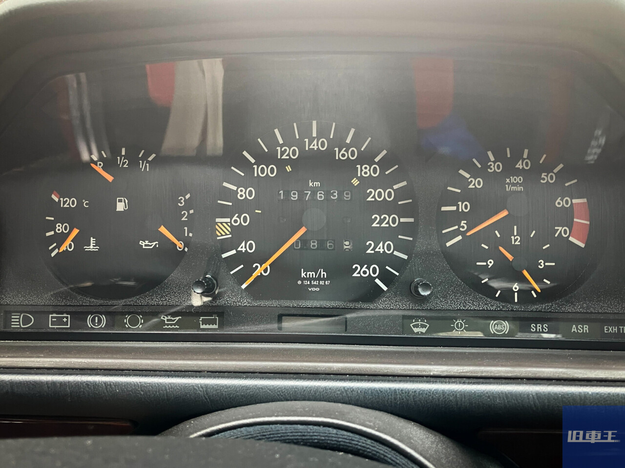 w124-e500-メーター